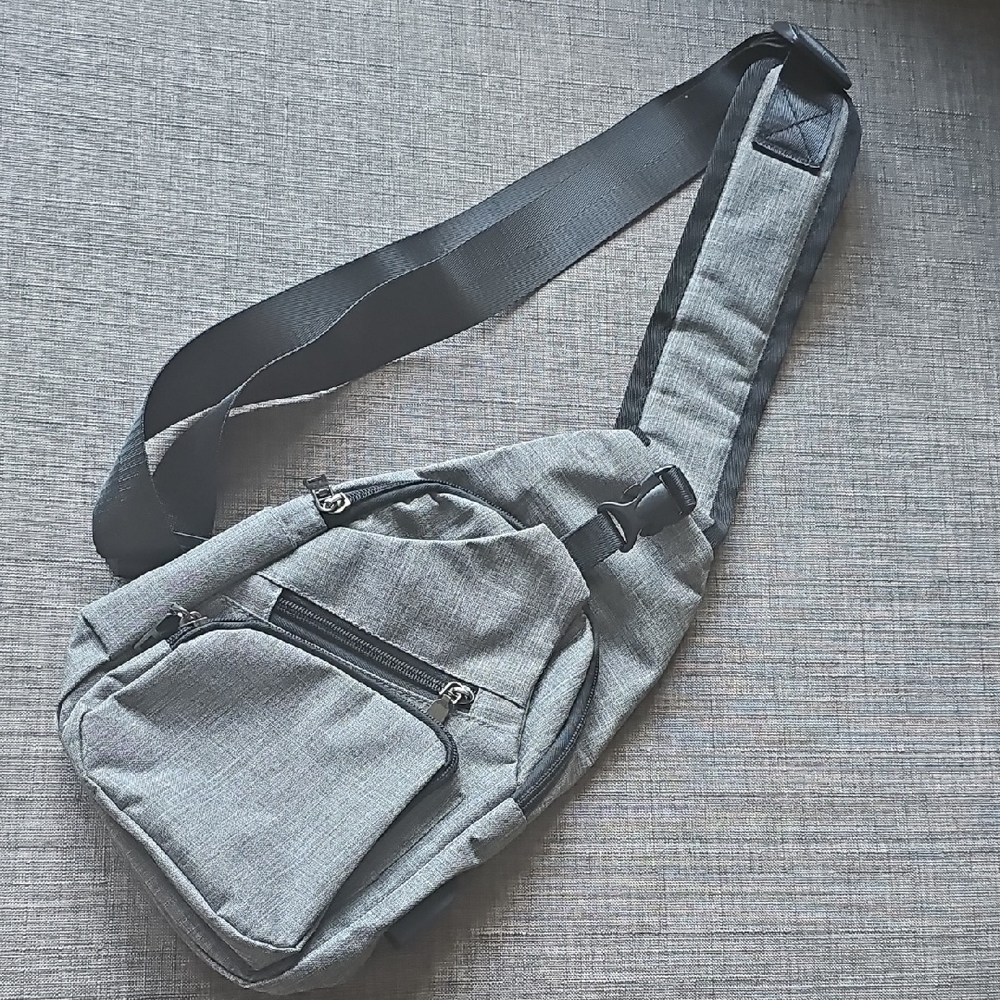 Stylish Gray Belt Bag